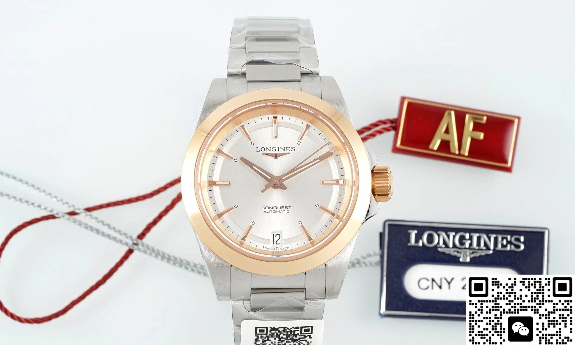 AF Factory Longines Concas L3.430.5.72.6 1:1 Best Edition Replica Watch